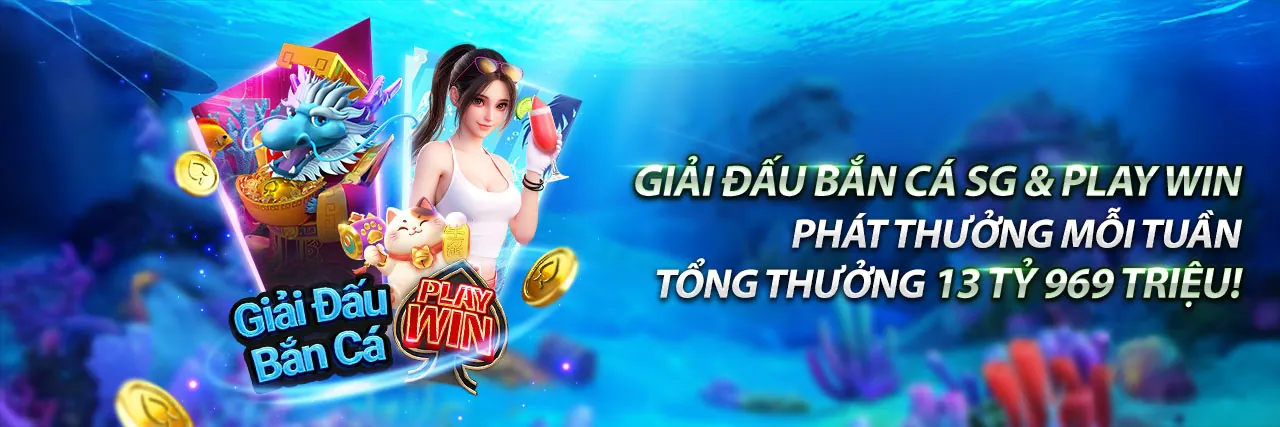 Đa dạng sảnh chơi và game bắn cá